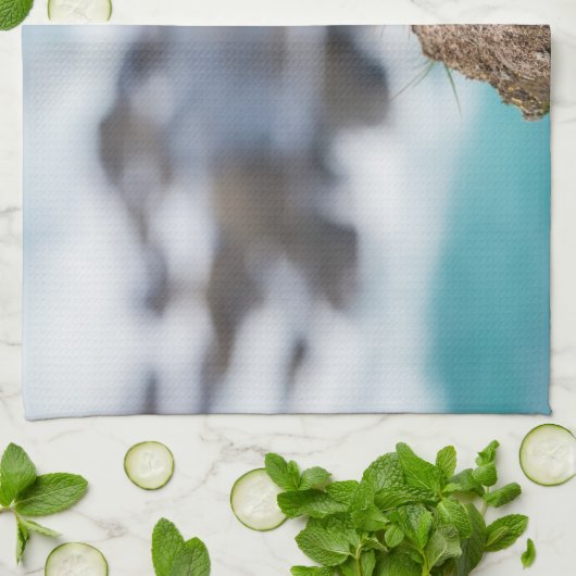 Atlantik Puffin Handtuch (Gefaltet)