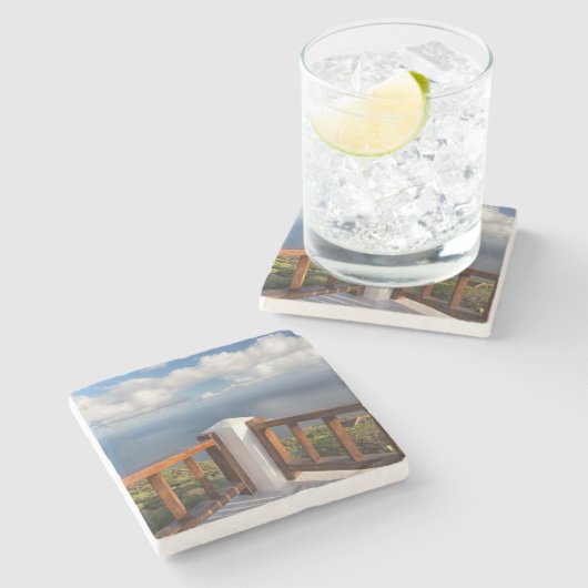 Atlantik Steinuntersetzer (Seitenansicht)