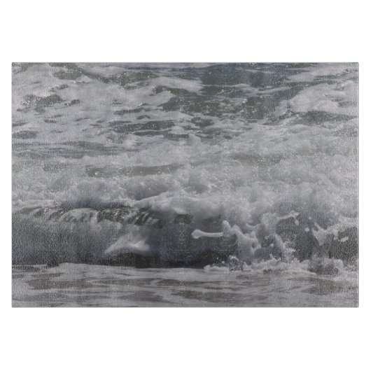 Atlantik-Zuschnitt Schneidebrett (Vorderseite)