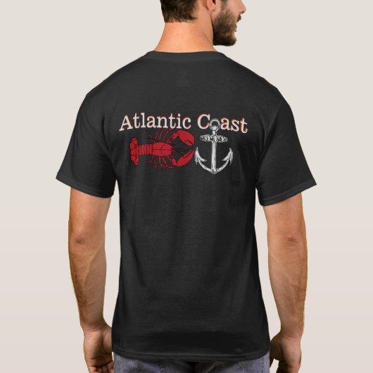 Atlantikküste Lobster Anker Kanada Shirt (Rückseite)