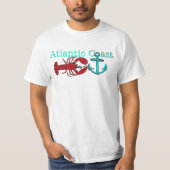 Atlantikküste Lobster Anker Kanada Shirt (Vorderseite)