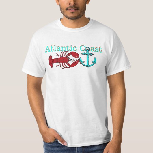 Atlantikküste Lobster Anker Kanada Shirt (Vorderseite)