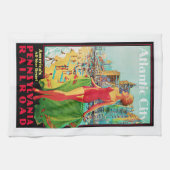 Atlantikstadt Geschirrtuch (Horizontal)