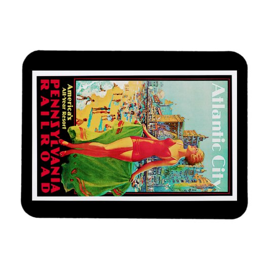 Atlantikstadt Magnet (Horizontal)