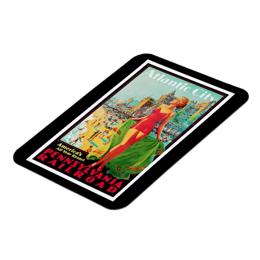 Atlantikstadt Magnet (Linke Seite)