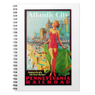 Atlantikstadt Notizblock