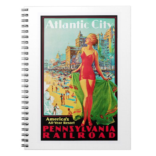 Atlantikstadt Notizblock (Vorderseite)