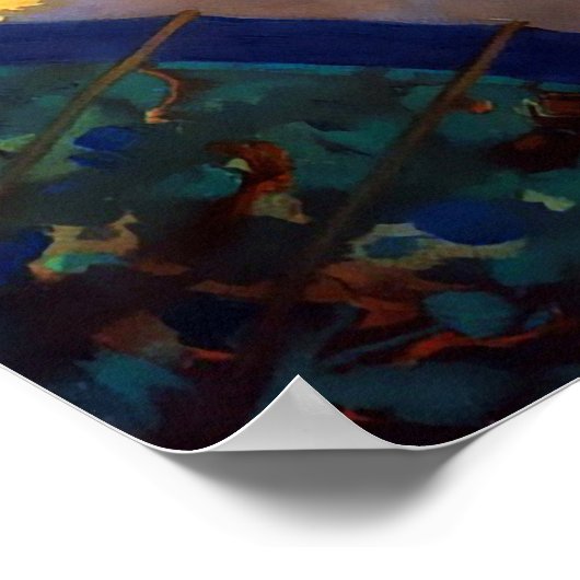 Atlantikstadt Poster (Ecke)