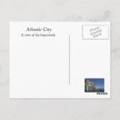 Atlantikstadt Postkarte (Rückseite)