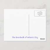 Atlantikstadt Postkarte (Rückseite)