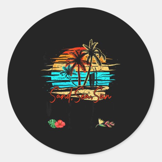 Atlantis Bahamas 2026 Vacation Beach Matching Fami Runder Aufkleber (Vorderseite)