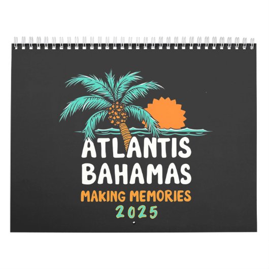 Atlantis Bahamas Making Erinnerungen 2025 Kalender (Titelbild)