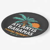 Atlantis Bahamas Making Erinnerungen 2025 Pappteller (Schrägansicht)