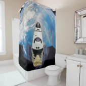 Atlantis Earth Orbit Duschvorhang (Beispiel)