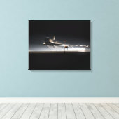 Atlantis Farewell Landing Canvas Print Leinwanddruck (Insitu (Holzboden))