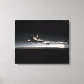 Atlantis Farewell Landing Canvas Print Leinwanddruck (Vorderseite)