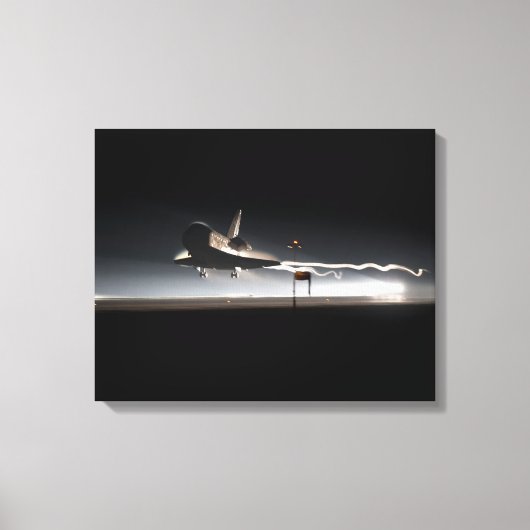 Atlantis Farewell Landing Canvas Print Leinwanddruck (Vorderseite)