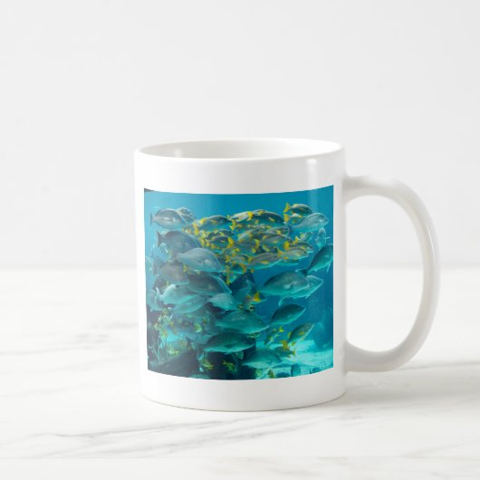 Atlantis-Fisch-Aquarium Kaffeetasse (Rechts)