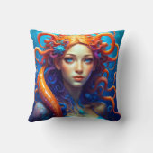 Atlantis Girl Kissen (Rückseite)