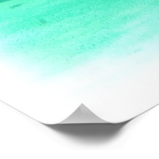 Atlantis im Meer Poster (Ecke)