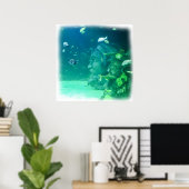 Atlantis im Meer Poster (Heimbüro)