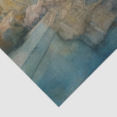 Atlantis im Meer Seidenpapier (Detail)