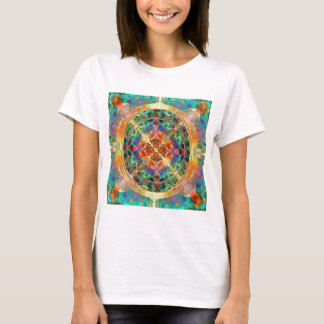 Atlantis inspirierte RegenbogenMandala T-Shirt