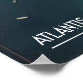 Atlantis Karte Poster (Ecke)