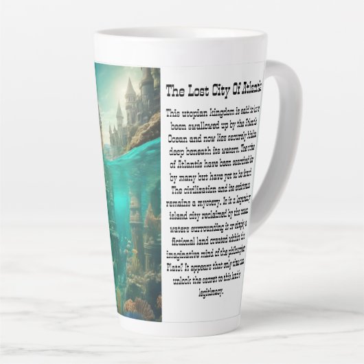 Atlantis Latte Tasse (Rechte Ecke)