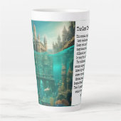 Atlantis Latte Tasse (Vorderseite)