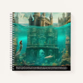 Atlantis Legend Hardcover Notizblock (Vorderseite)