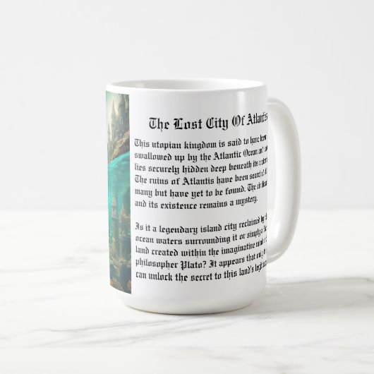 Atlantis Legend Kaffeetasse (VorderseiteRechts)