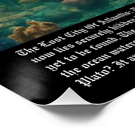 Atlantis Legend Poster (Ecke)