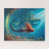Atlantis & Mermaid Puzzle (Horizontal)