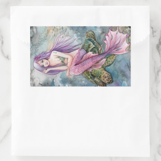 Atlantis Mermaid Sticker (Tasche)
