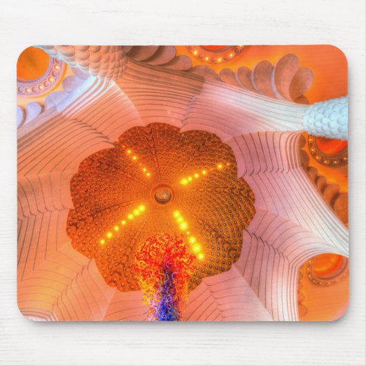 Atlantis Palm Hotel Deckenhöhe Mousepad (Vorne)