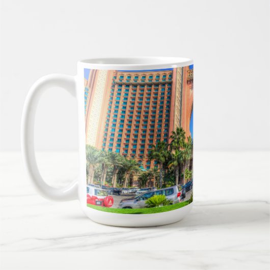 Atlantis-Palmen-Hotel Dubai Kaffeetasse (Links)