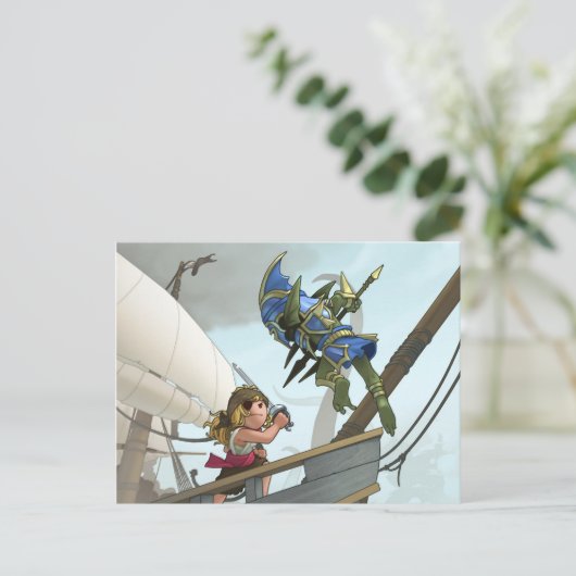 Atlantis Postcard Postkarte (Stehend Vorderseite)