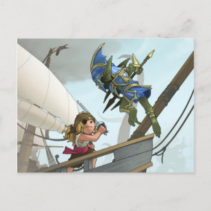 Atlantis Postcard Postkarte