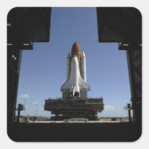 Atlantis Quadratischer Aufkleber