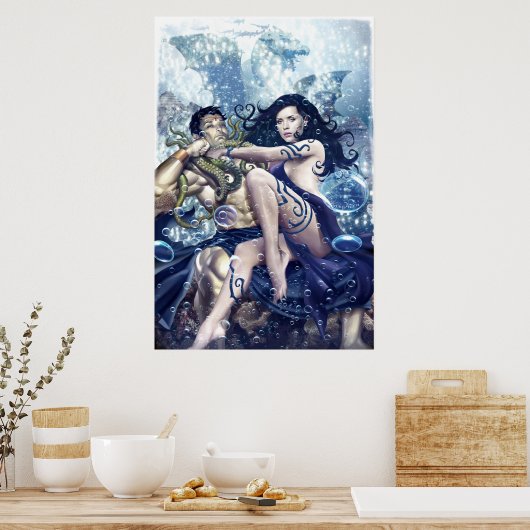 Atlantis Rising Poster (Küche)