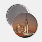 Atlantis Space Shuttle-Start der NASA Magnet (Vorderseite/Rückseite)