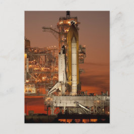 Atlantis Space Shuttle-Start der NASA Postkarte