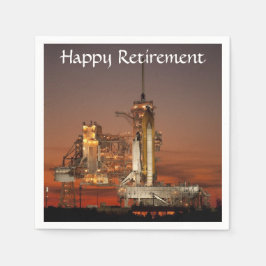 Atlantis Space Shuttle-Start der NASA Serviette