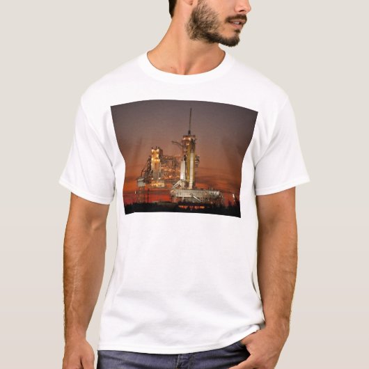 Atlantis Space Shuttle-Start der NASA T-Shirt (Vorderseite)