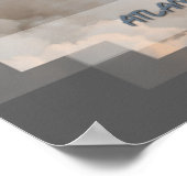 Atlantis Space Shuttle STS-135 Letzter Flug Poster (Ecke)