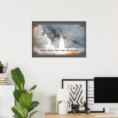Atlantis Space Shuttle STS-135 Letzter Flug Poster (Heimbüro)
