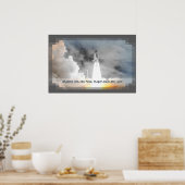 Atlantis Space Shuttle STS-135 Letzter Flug Poster (Küche)