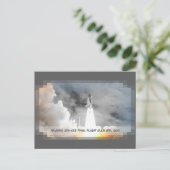 Atlantis Space Shuttle STS-135 Letzter Flug Postkarte (Stehend Vorderseite)