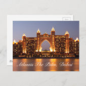 Atlantis The Palm, Dubai Postkarte (Vorne/Hinten)